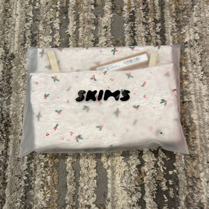 SKIMS Cotton Jersey Cami Oeatmeal Holly Print Size XL SKU726